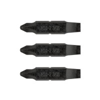 Набір Leatherman з трьох двосторонніх біт: викрутка №1-№2 хрестова PHILLIPS та