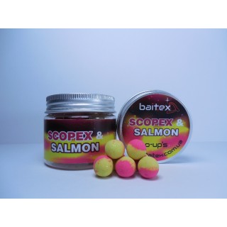 Бойли Baitex Pop-Ups Scopex & Salmon 12мм (30шт)