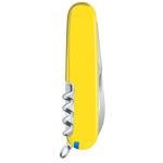 Ніж Victorinox Waiter Ukraine 84мм,9функ,син-жовт