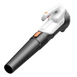 Акумуляторна повітродувка садова Litheli, живлення від павербанку (УМБ Litheli Power Bank 10000 mAh, 45 W, 2А в комплекті)