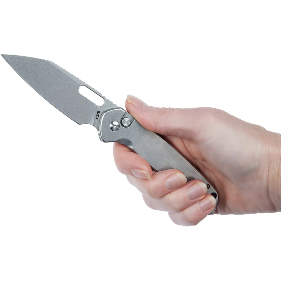 Ніж CJRB Pyrite Wharncliffe, AR-RPM9 Steel, Steel handle