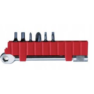 Ключ храповий Victorinox Swisstool з набором 6 біт
