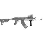 Рукоятка передня FAB Defense black (tal4b)