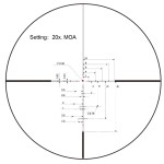 Приціл оптичний Vector Optics Continental 3-24X56 (30 мм) illum. SFP ED