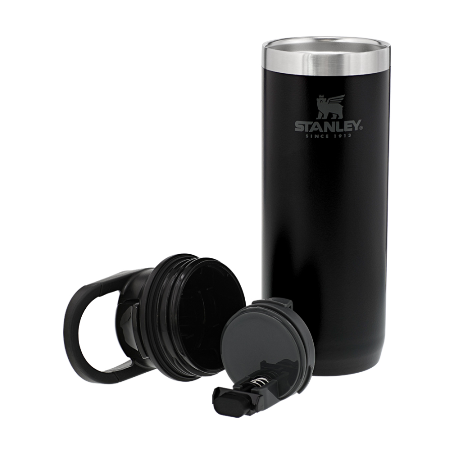 Термокухоль Stanley Mountain Switchback Matte, 0.47 л чорна (6939236334259)