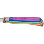 Ніж Old Bear Rainbow M, 420 steel, wood handle,, rainbow
