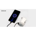 Насос-ліхтар-powerbank кемпінговий Flextail Max Pump 2 Pro, білий