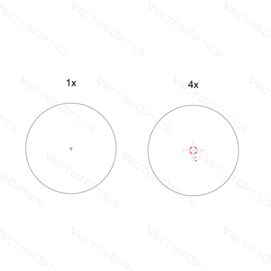 Приціл оптичний Vector Optics Mustang 1-4x24 (30 мм) illum. FFP