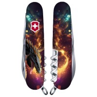 Ніж Victorinox Huntsman Zodiac 91мм,15функ ,Зірковий дракон