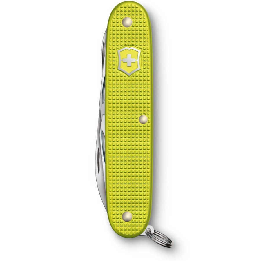Ніж Victorinox Pioneer X Electric Yellow 93мм,9функ,ріфл.жовт
