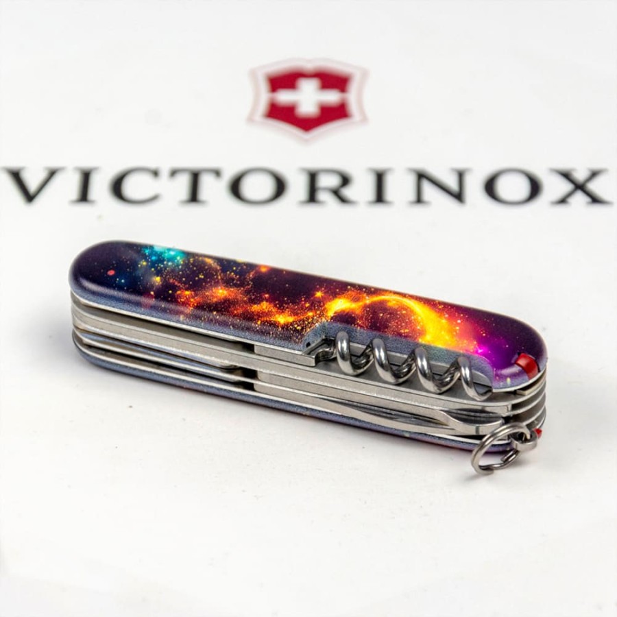Ніж Victorinox Huntsman Zodiac 91мм,15функ ,Зірковий дракон