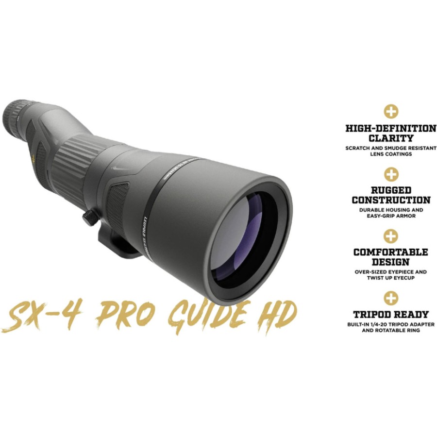 Труба підзорна Leupold SX-4 Pro Guide HD 20-60x85mm пряма