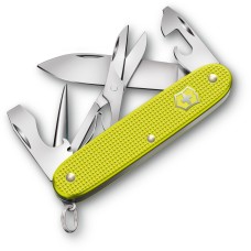 Ніж Victorinox Pioneer X Electric Yellow 93мм,9функ,ріфл.жовт