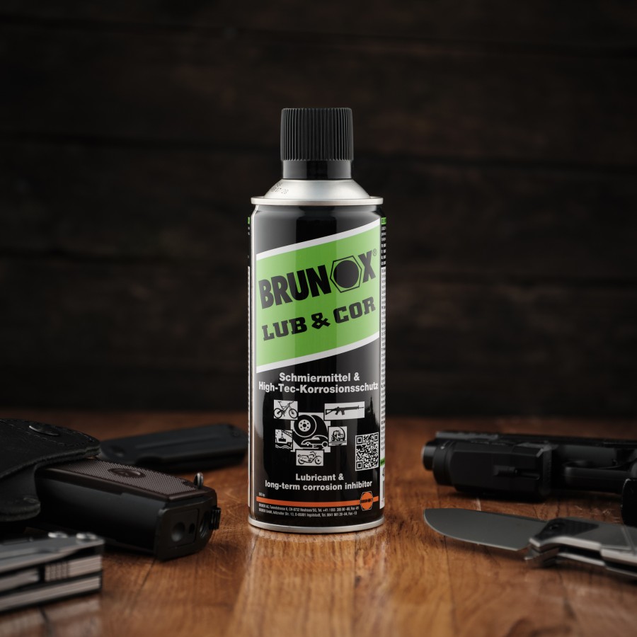 Мастило і консервація зброї, помпа Brunox Lub & Cor 400ml