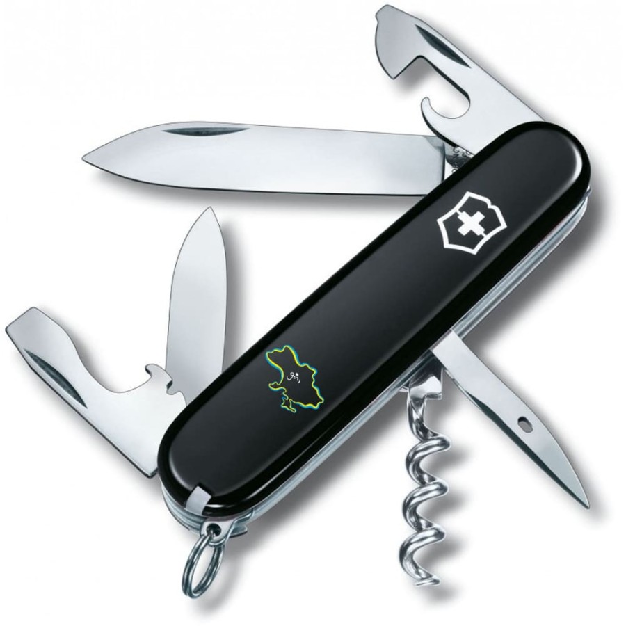 Складаний ніж Victorinox SPARTAN UKRAINE Кордони України + Дім 1.3603.3_T1290u