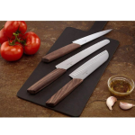Кухонний ніж Swiss Modern Bread&Pastry 22см волн. с орех. ручкой (GB)