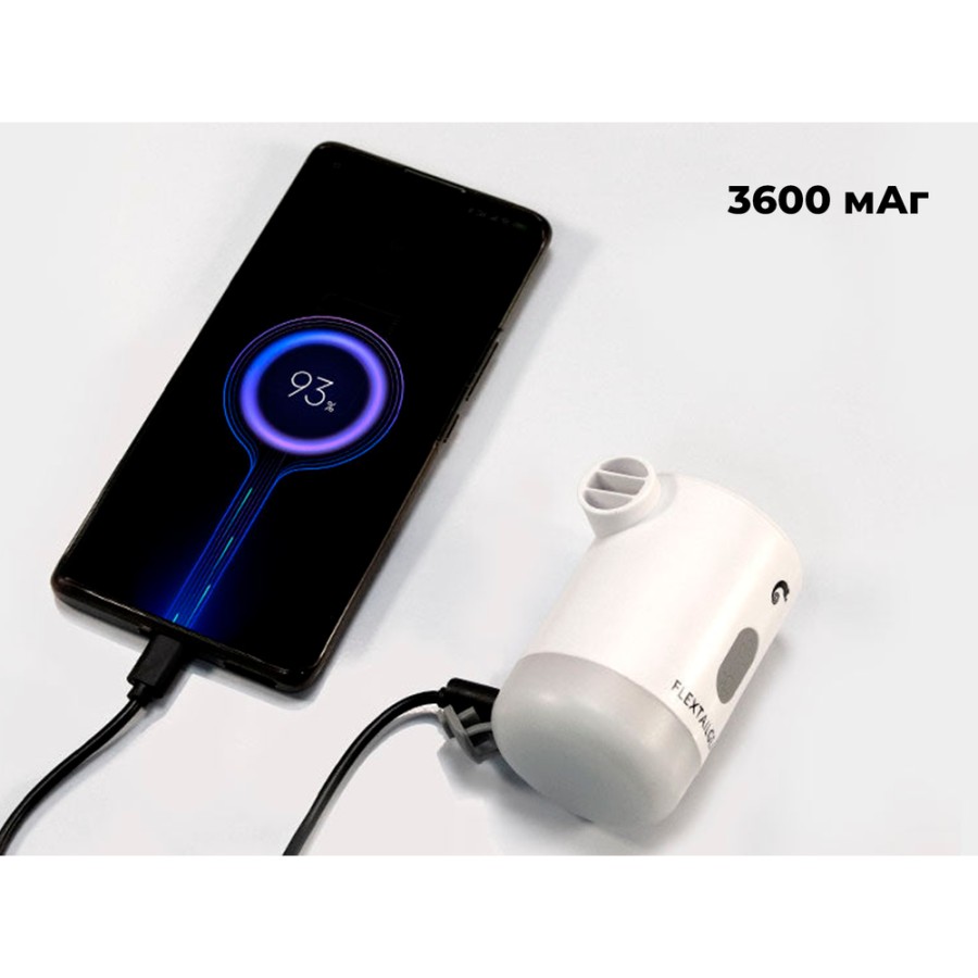 Насос-ліхтар-powerbank кемпінговий Flextail Max Pump 2 Pro, чорний