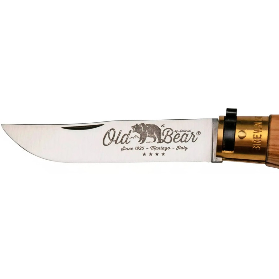 Ніж Old Bear Classic XL, 420 steel, Olive wood