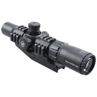 Приціл оптичний Vector Optics MUSTANG GENII 1-4X30 (30 мм) Illum. SFP