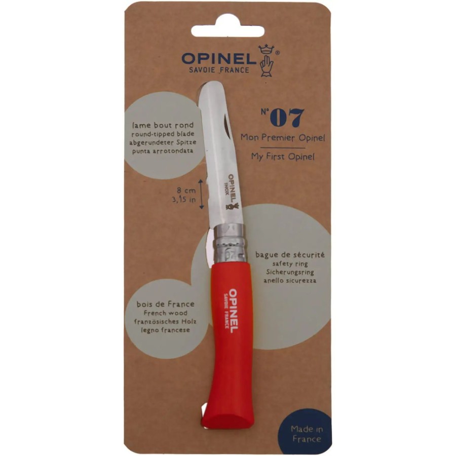 Ніж Opinel №7 My First Opinel помаранчевий