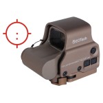 Приціл коліматорний EOTech 68MOA/1MOA пісочного кольору, з 2 точками, сумісний з NV (EXPS3-2TAN)