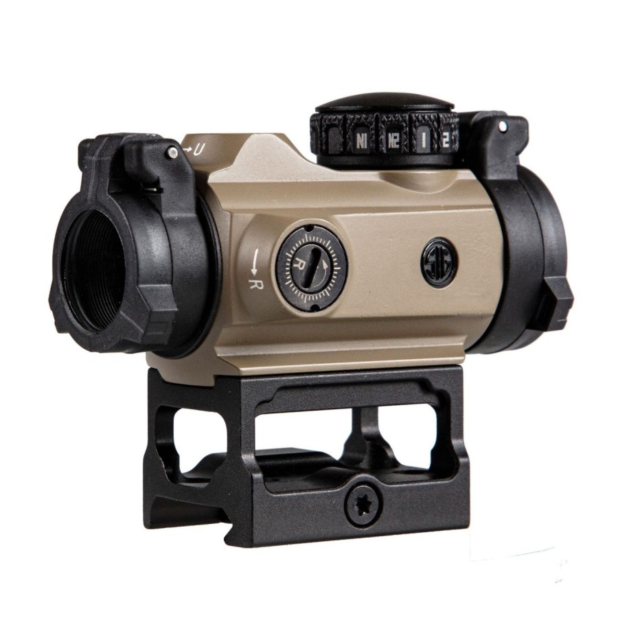 Приціл коліматорний Sig Optics ROMEO-MSR COMPACT RED DOT SIGHT, 1X20MM, 2 MOA RED DOT FDE
