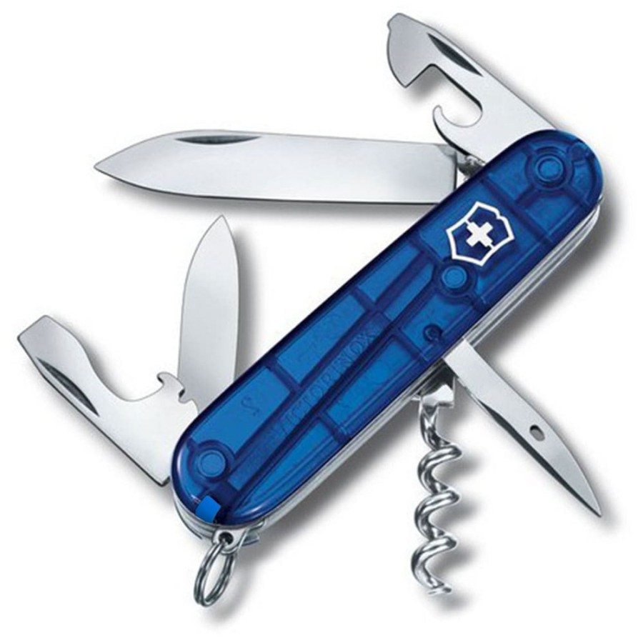 Ніж Victorinox Spartan Ukraine 91мм,12функ,син.прозор-жовт