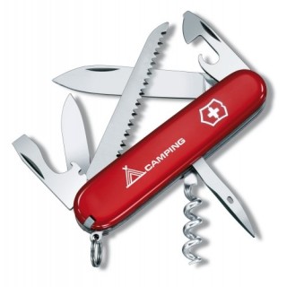 Ніж Victorinox Camper 91мм,13функ,черв.лого