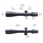 Приціл оптичний Vector Optics Veyron 6-24x44 (30mm) FFP