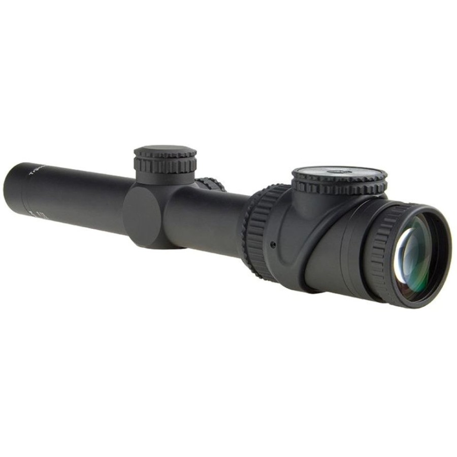 Приціл оптичний Trijicon AccuPoint 1-6x24 BAC Red Triangle Tritium / Fiber Optics