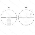 Приціл оптичний Vector Optics Continental 5-30x56 (34mm) illum. FFP Ranging