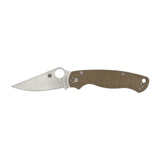 Ніж Spyderco Para Military 2 Brown Micarta, CPM Cru-Wear