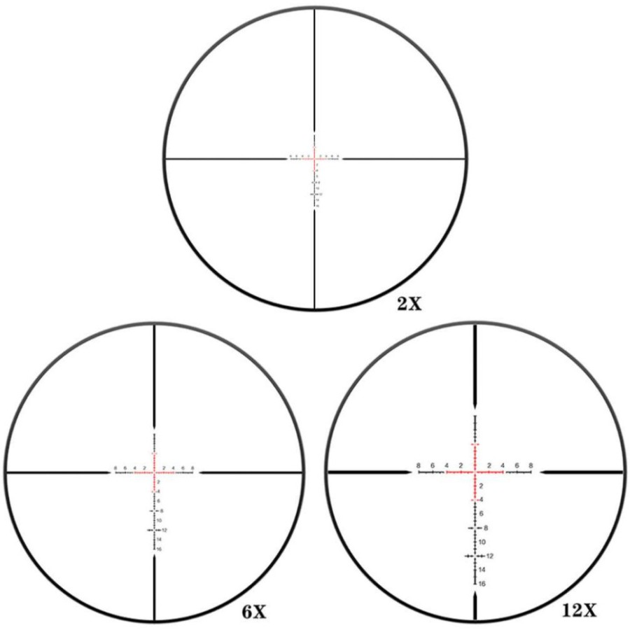 Приціл Discovery Optics HD 2-12X24SFIR 30mm підсвічування (231201)
