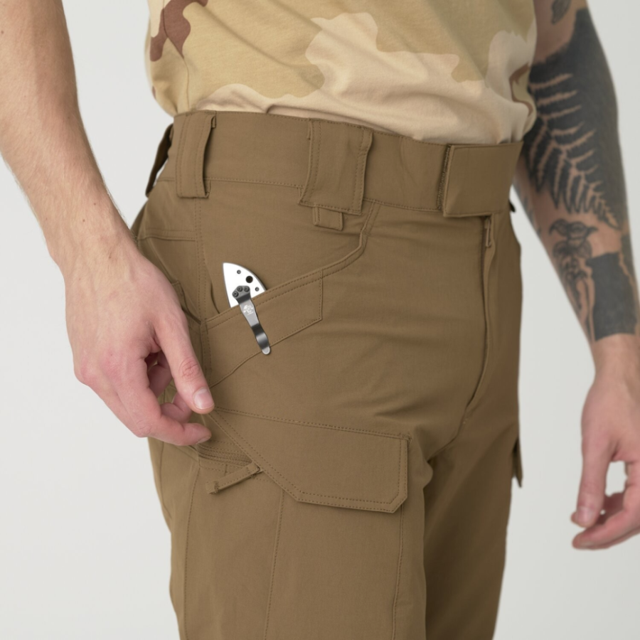 Штани тактичні Helikon-Tex OTP (Outdoor Tactical Pants) - VersaStretch - Mud Brown, розмір L