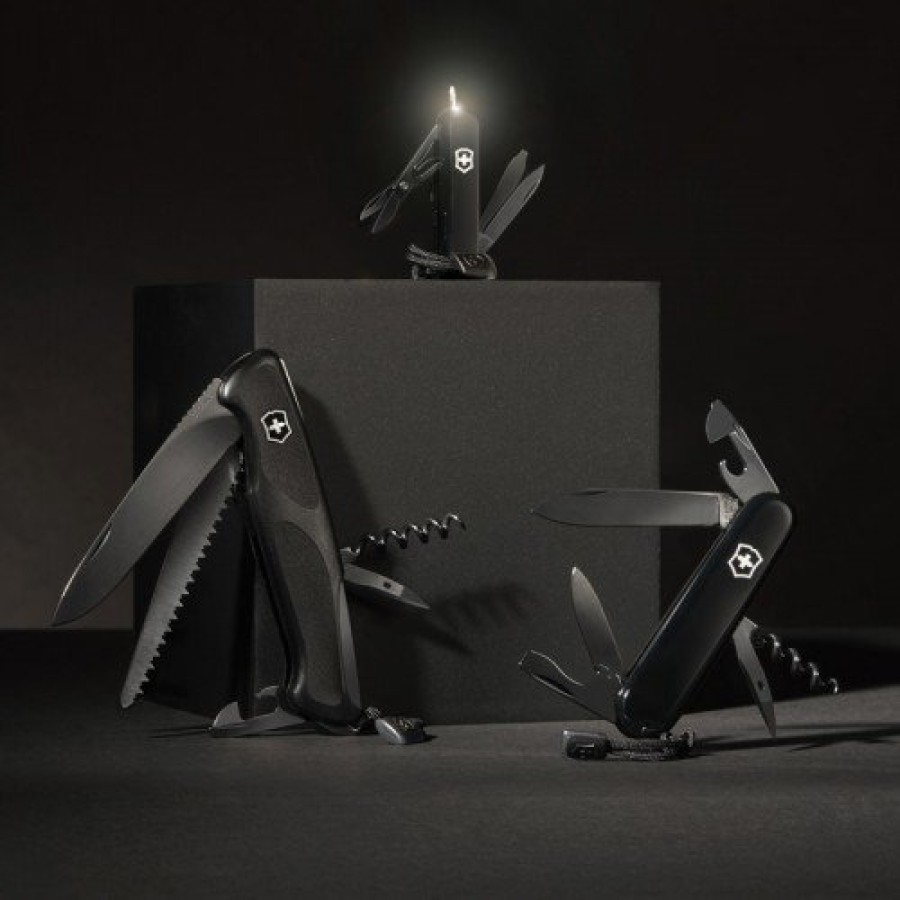 Ніж Victorinox Spartan Onyx Black 91мм,12функ,чорн