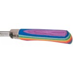 Ніж Old Bear Rainbow XL, 420 steel, wood handle,, rainbow