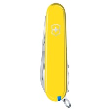 Ніж Victorinox Camper 91мм,13функ,жовт