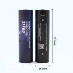 Акумулятор літієвий LiitoKala Type c-50T 21.5*77mm на 5000мАг