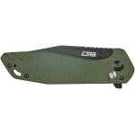 Ніж CJRB Riff BB, AR-RPM9 Steel, Micarta green