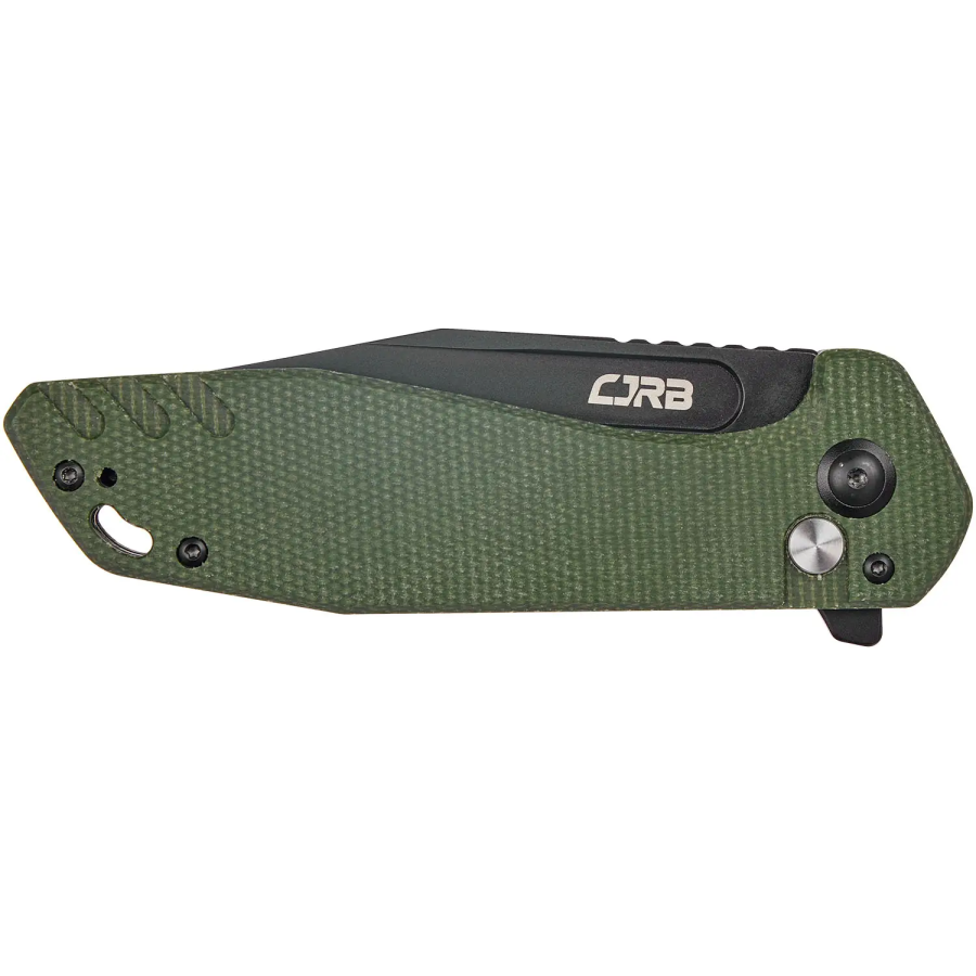Ніж CJRB Riff BB, AR-RPM9 Steel, Micarta green
