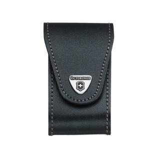Чохол на пояс Victorinox 91мм шкір.чорн "Jumbo" на липучці для Vx16795-XLT