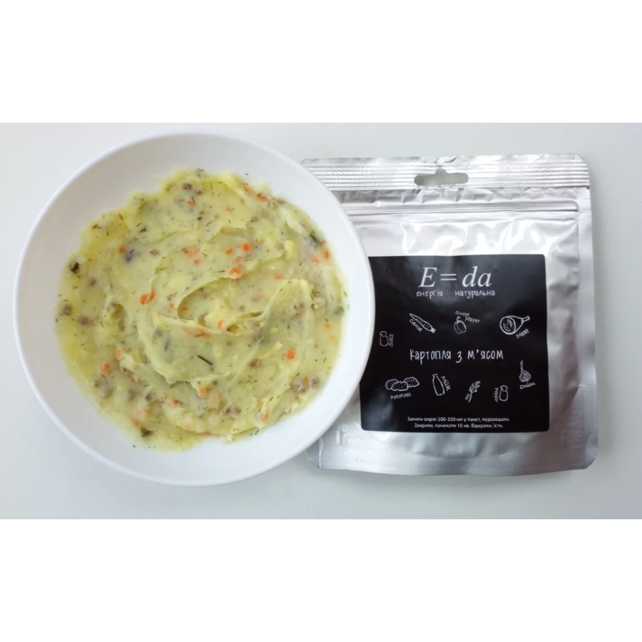 Картопля з м'ясом E=da