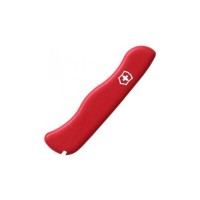 Накладка на ніж Victorinox 111мм red передня з лого (Va+)