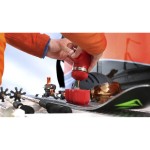 Портативна еспресо-кавоварка Wacaco Nanopresso червона з чохлом, механічна, для меленої кави