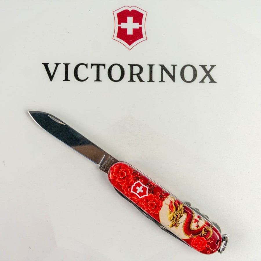 Ніж Victorinox Climber Zodiac 91мм,14функ ,Китайський червоний дракон