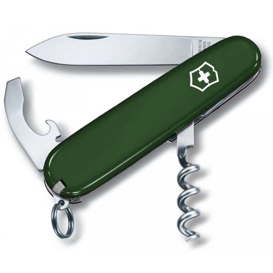 Ніж Victorinox Waiter 84мм,9функ,зел