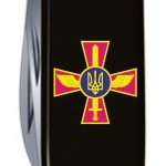 Складаний ніж Victorinox HUNTSMAN ARMY Емблема ПС ЗСУ 1.3713.3_W0040u
