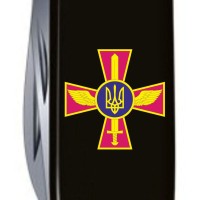 Складаний ніж Victorinox HUNTSMAN ARMY Емблема ПС ЗСУ 1.3713.3_W0040u