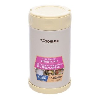 Пищевой термоконтейнер ZOJIRUSHI SW-FCE75YP 0.75 л ц:бежевый