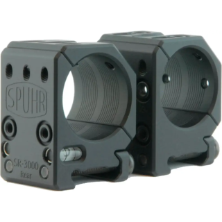 Кільця Spuhr SR-3000, Ø30, H25,4mm/1", Сплав. Picatinny